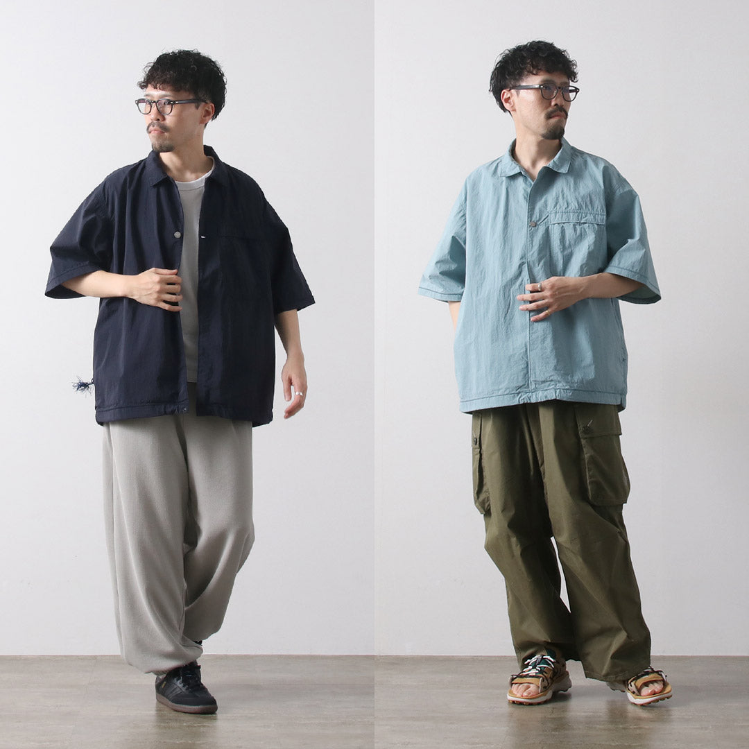 STONEMASTER / Short Sleeve Feather Nylon Field Shirt
