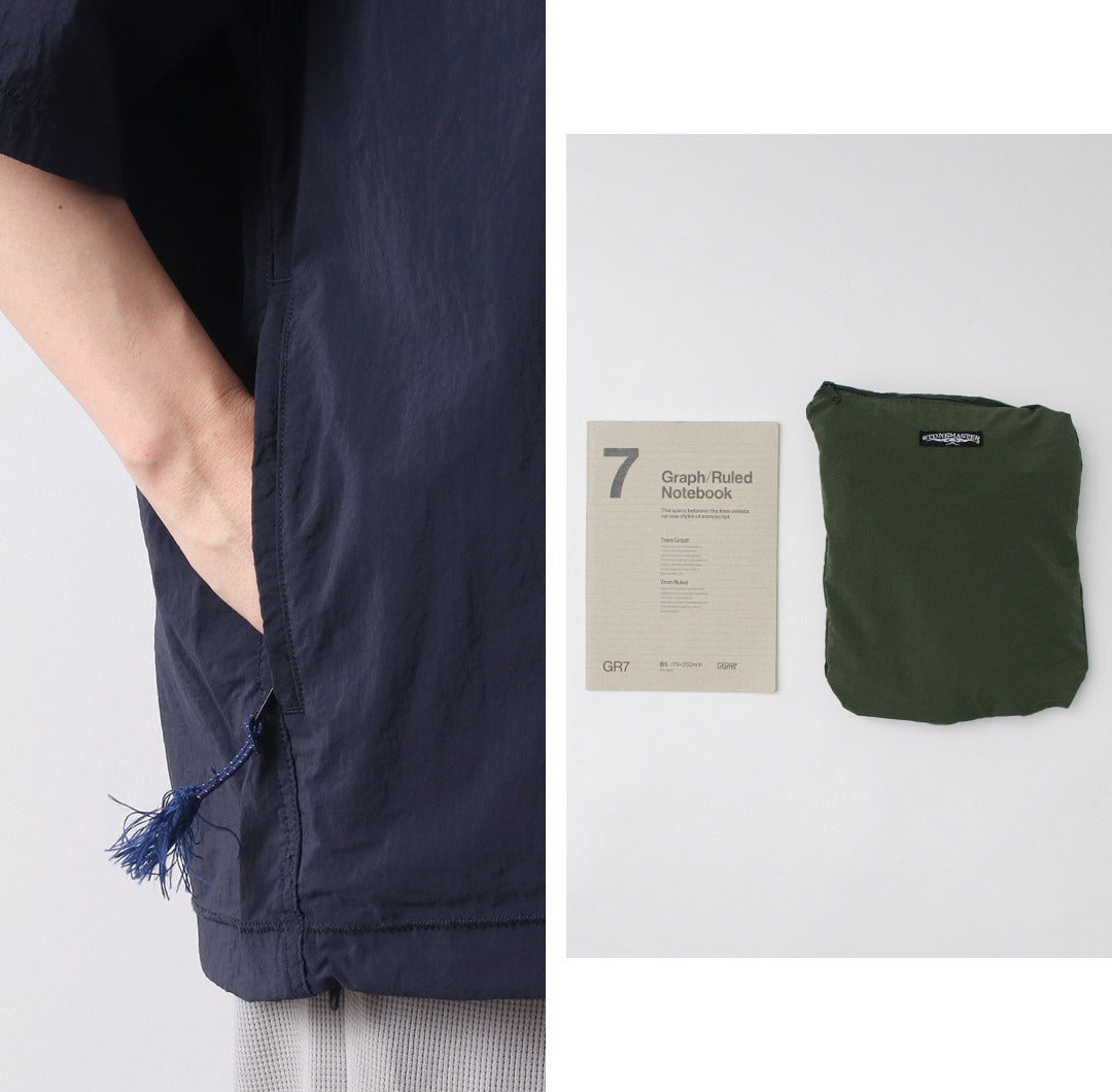 STONEMASTER / Short Sleeve Feather Nylon Field Shirt