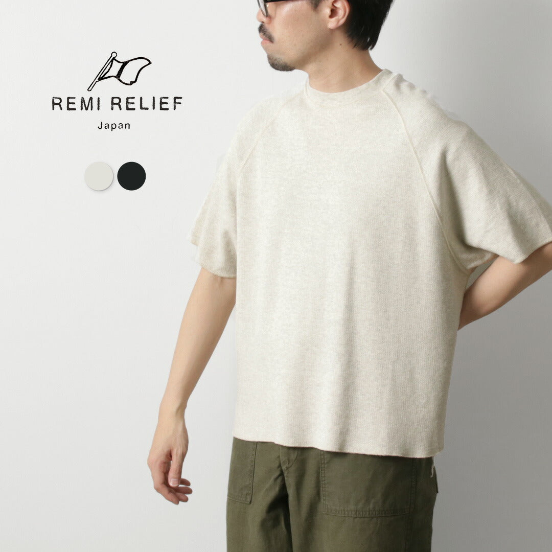 REMI RELIEF / Double Tuck Raglan T-Shirt