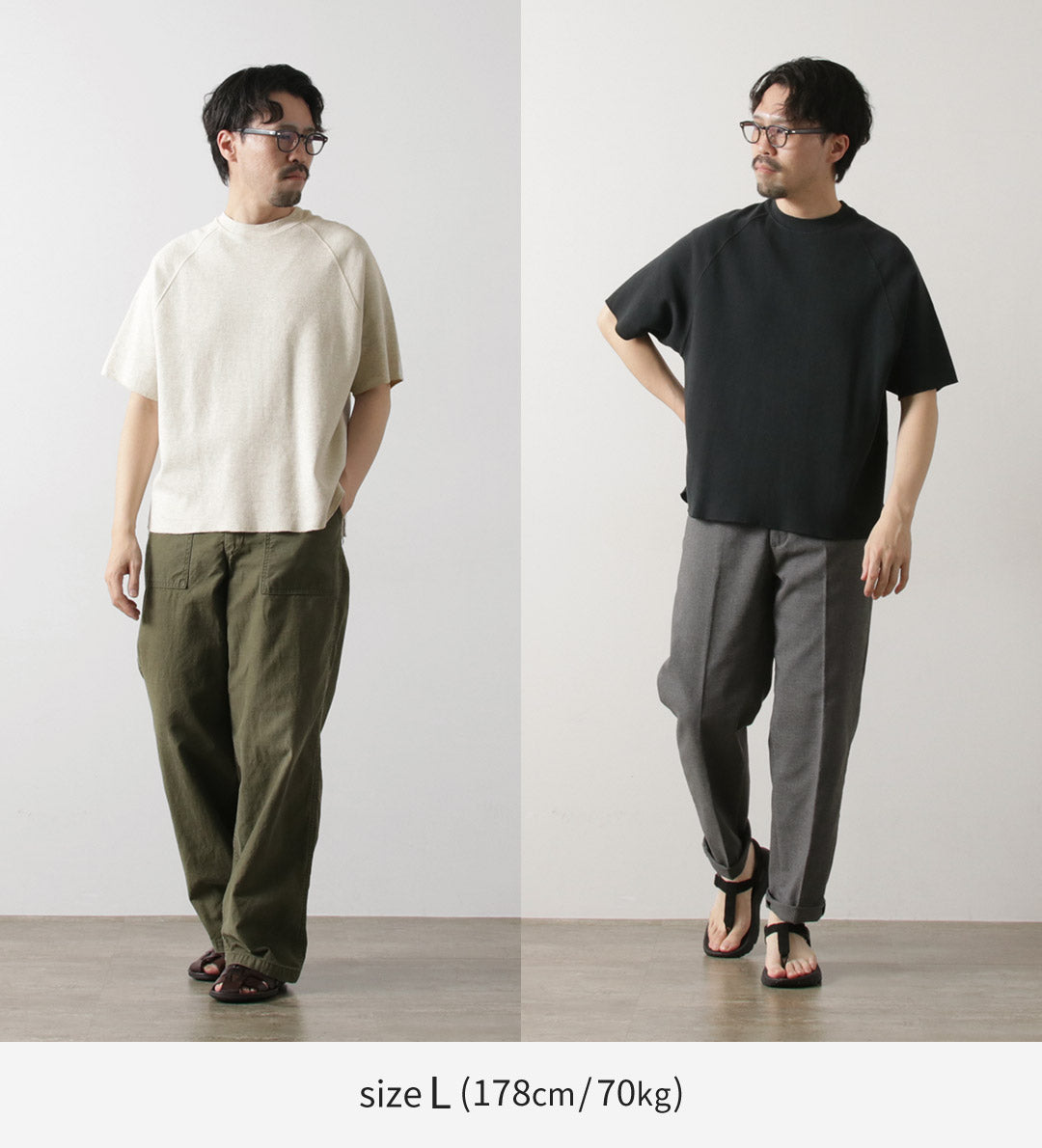 REMI RELIEF / Double Tuck Raglan T-Shirt