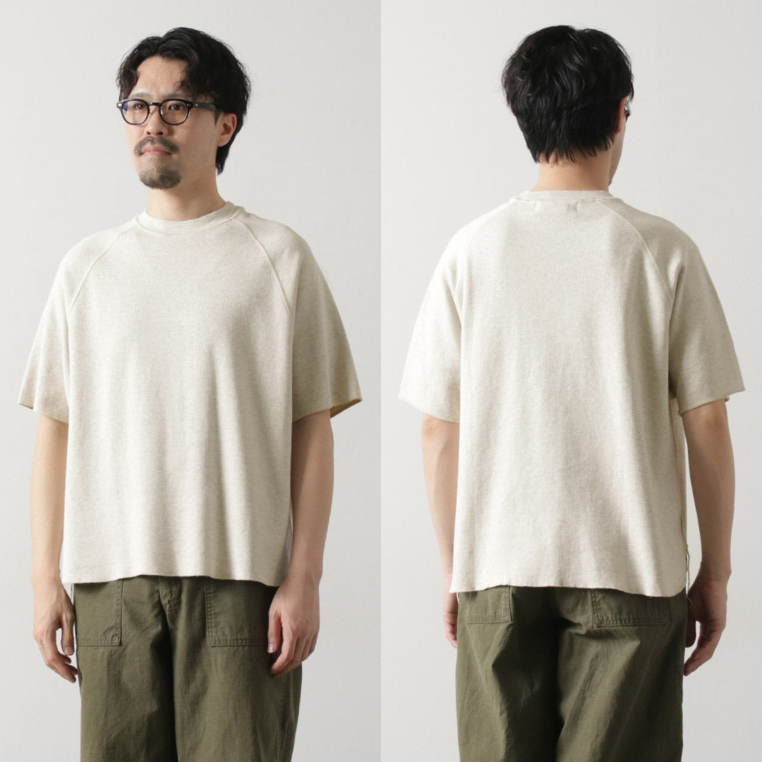 REMI RELIEF / Double Tuck Raglan T-Shirt