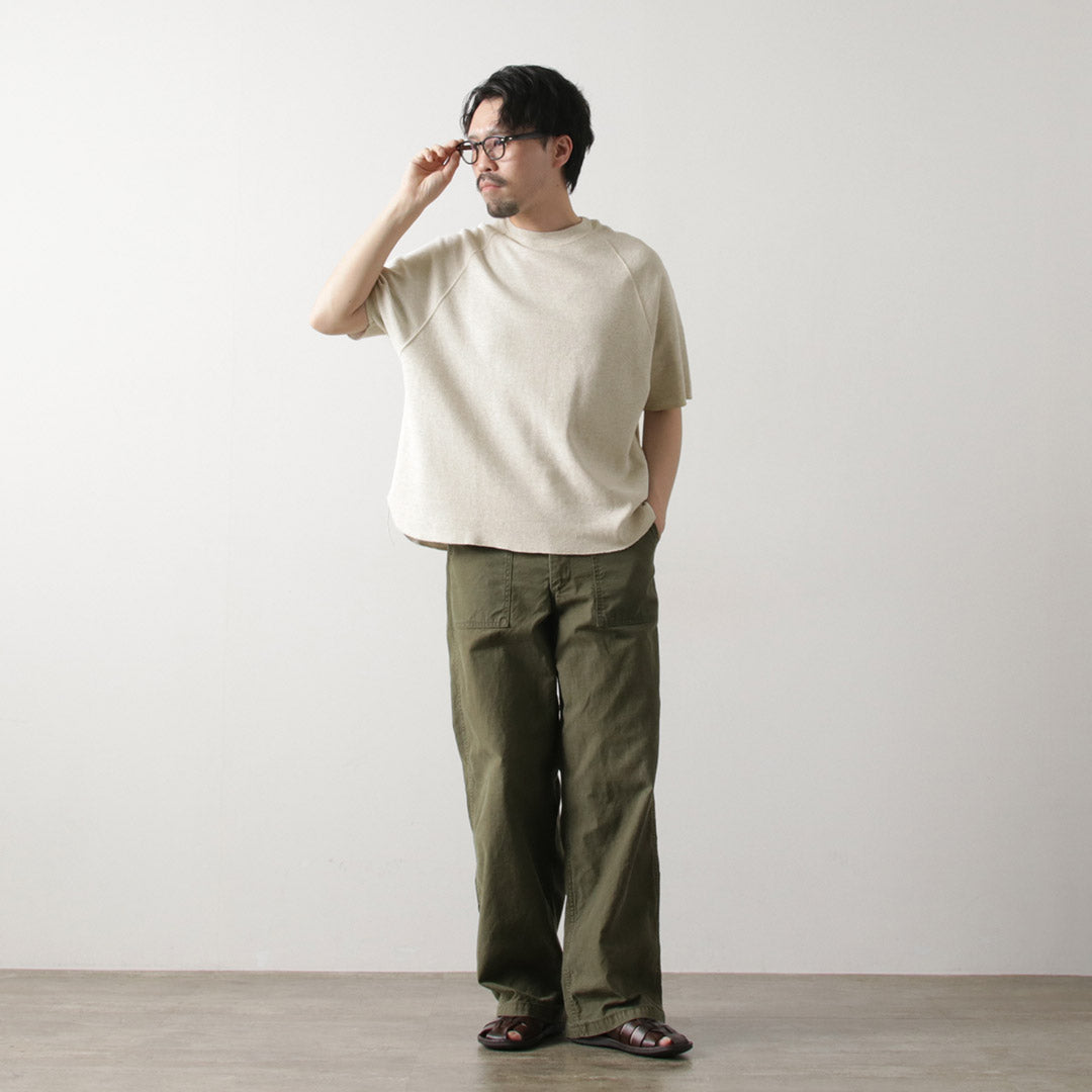 REMI RELIEF / Double Tuck Raglan T-Shirt
