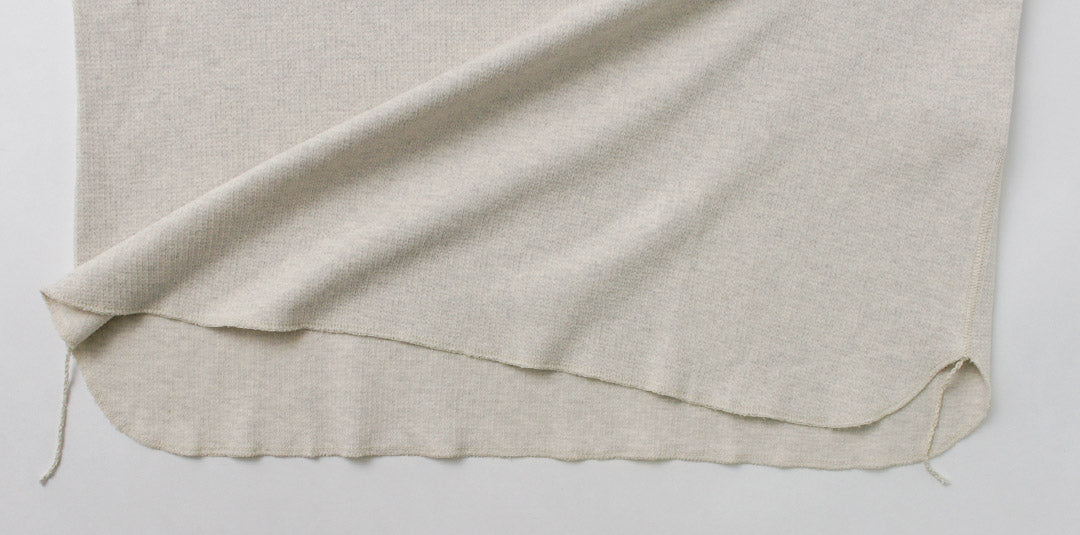 REMI RELIEF / Double Tuck Henry Neck Short Sleeve T-Shirt