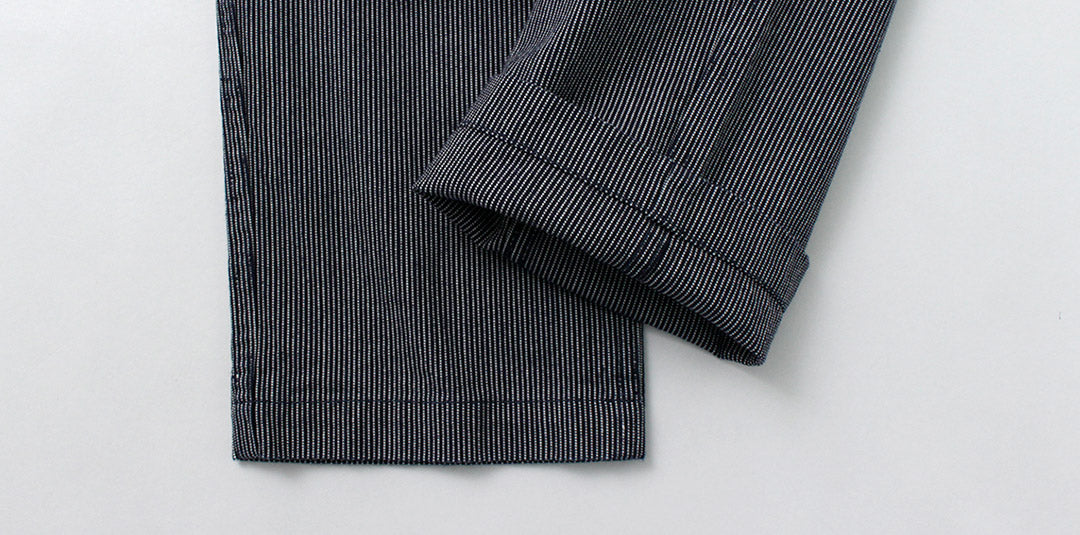 JAPAN BLUE JEANS / Wide Tapered Hickory Pants
