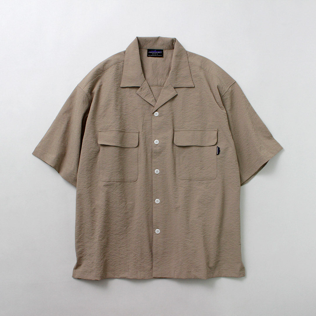 THOUSAND MILE / Seersucker Short Sleeve Shirt