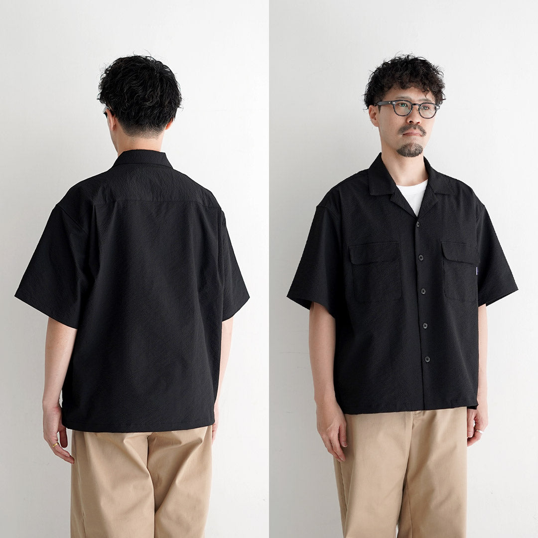 THOUSAND MILE / Seersucker Short Sleeve Shirt