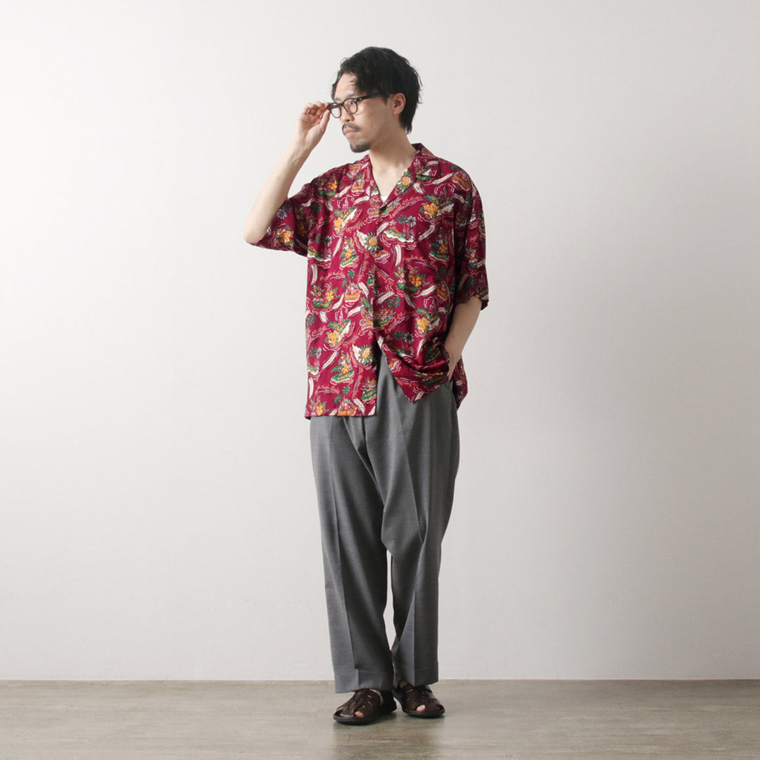 TWO PALMS / Rayon Friendly Isle Hawaiian Shirt