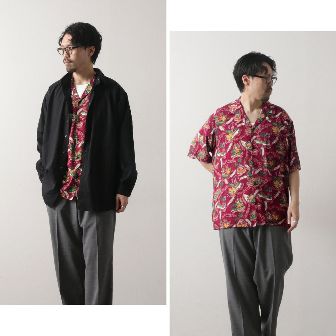 TWO PALMS / Rayon Friendly Isle Hawaiian Shirt