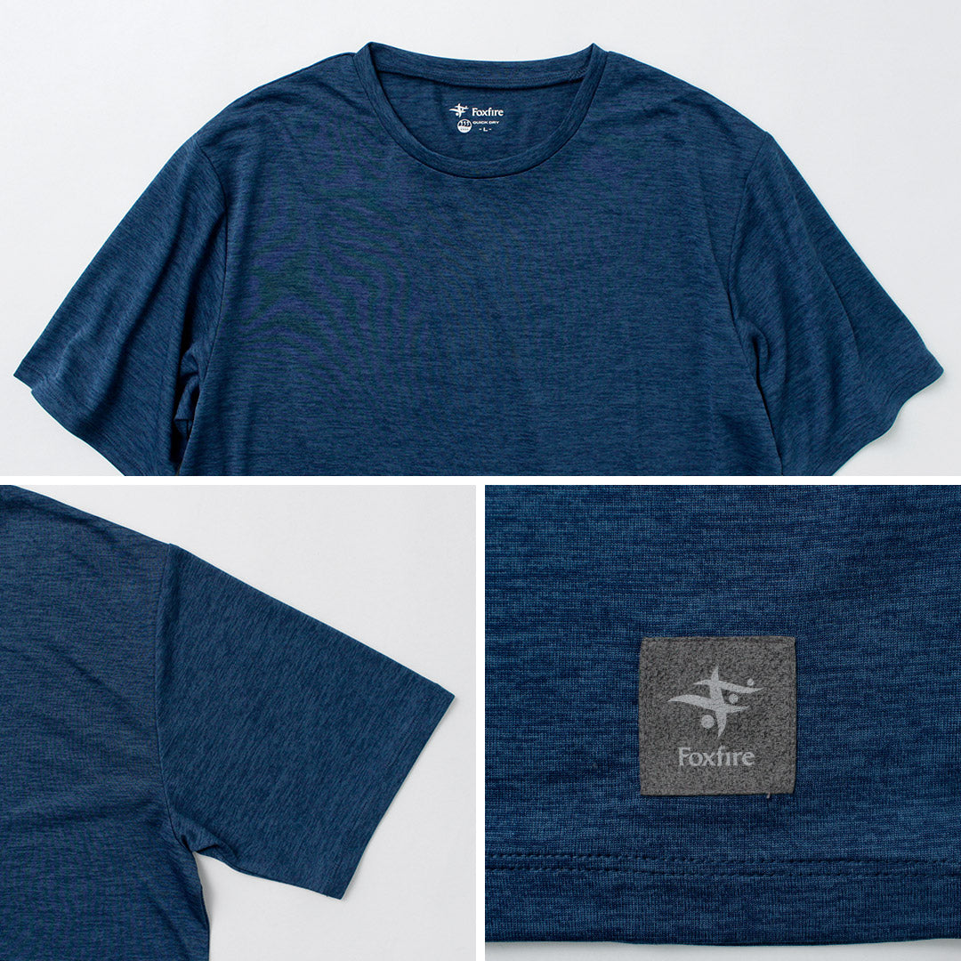 FOXFIRE / TS EX Stretch Crew Neck Short Sleeve T-shirt