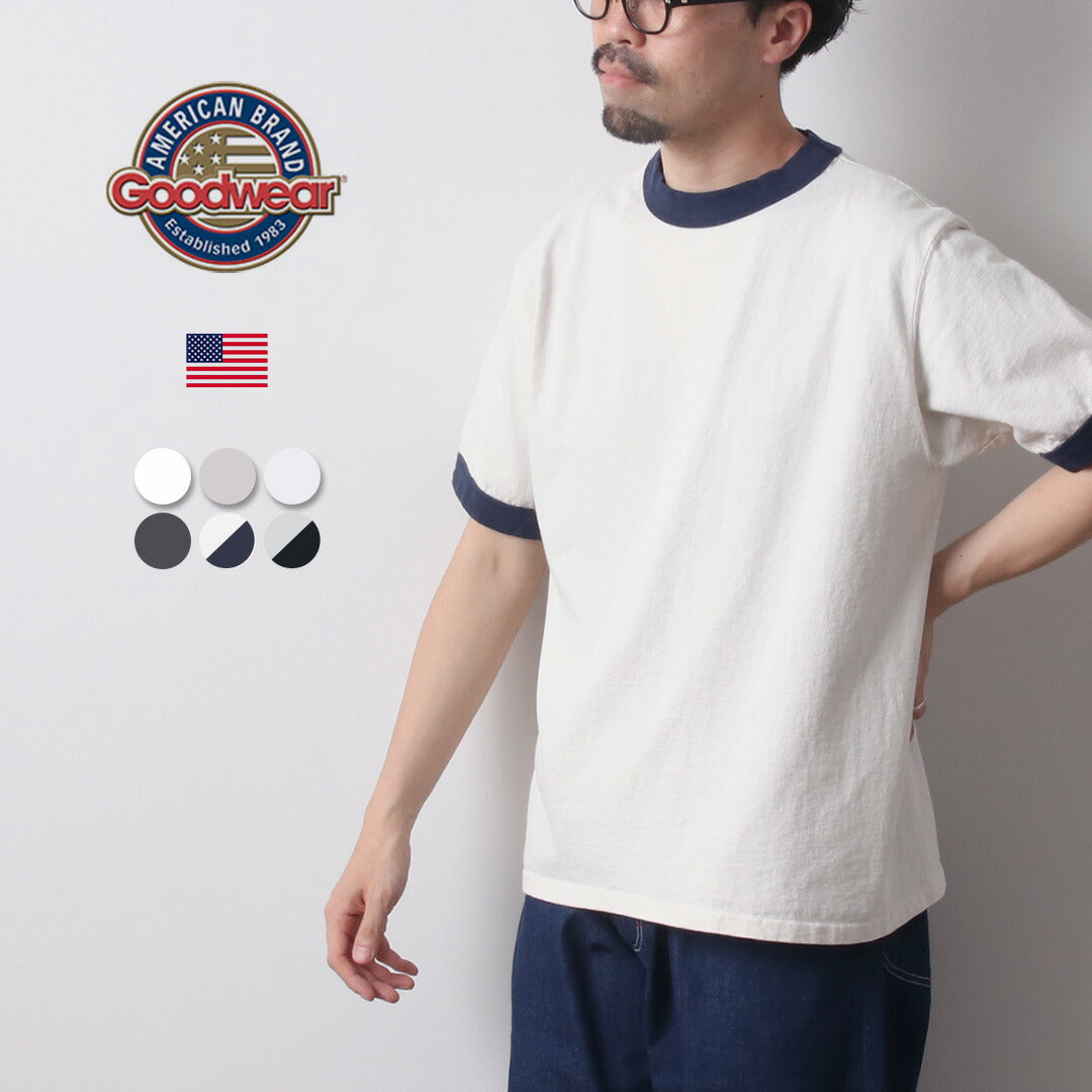 GOODWEAR / Short Sleeve Ringer T-Shirt