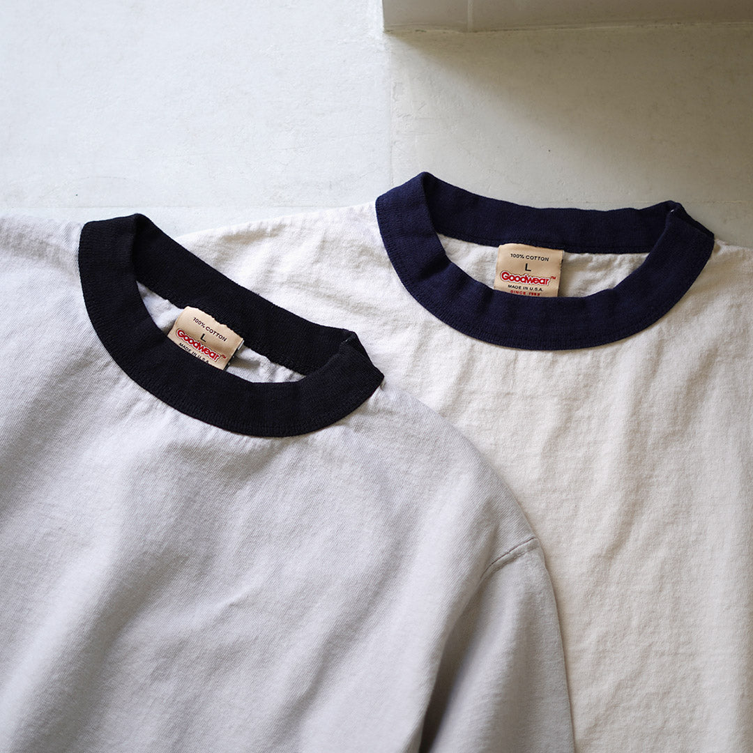 GOODWEAR / Short Sleeve Ringer T-Shirt