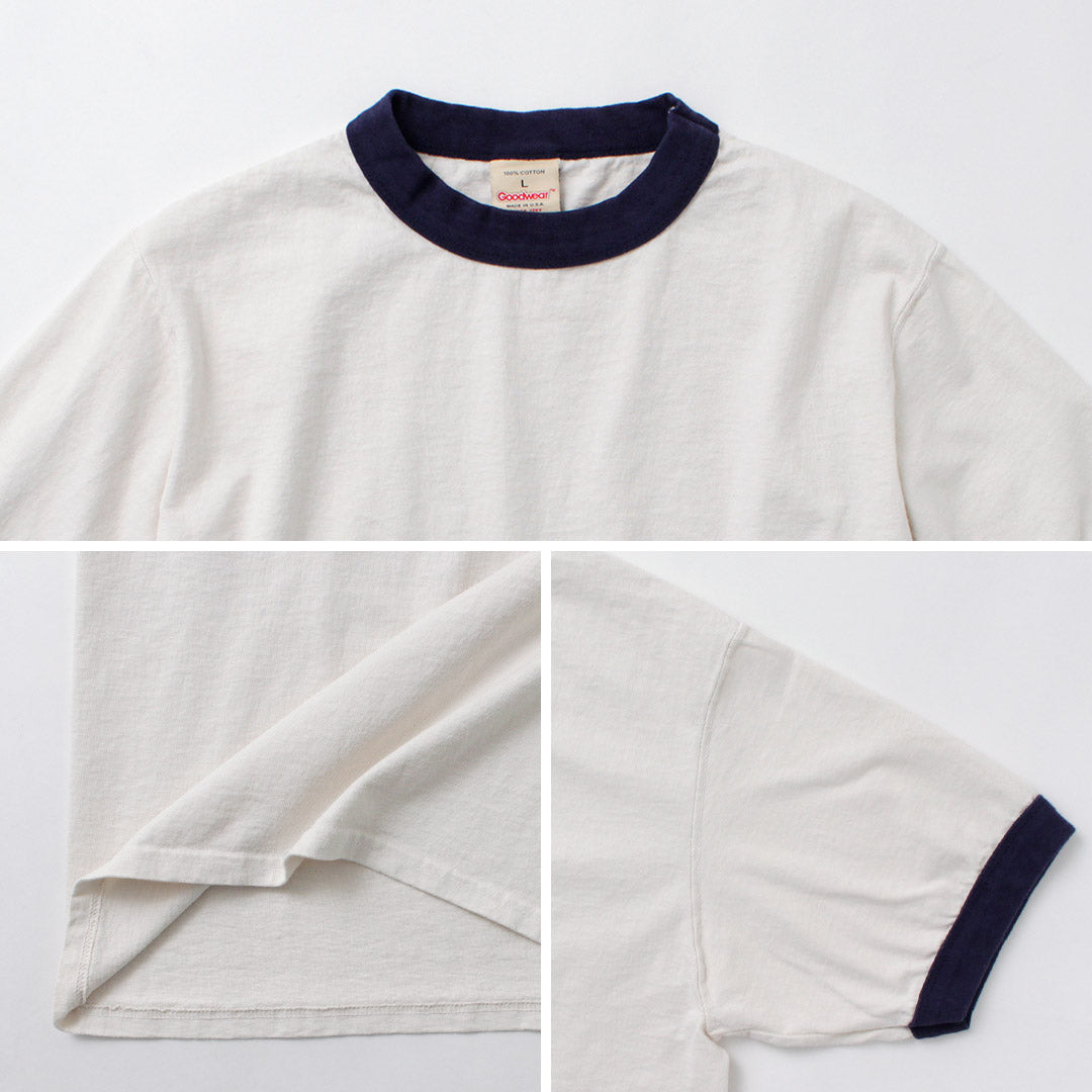 GOODWEAR / Short Sleeve Ringer T-Shirt
