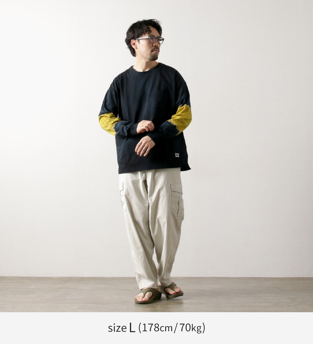 ILL ONE EIGHTY / Tie-dye Long Sleeve T-shirt