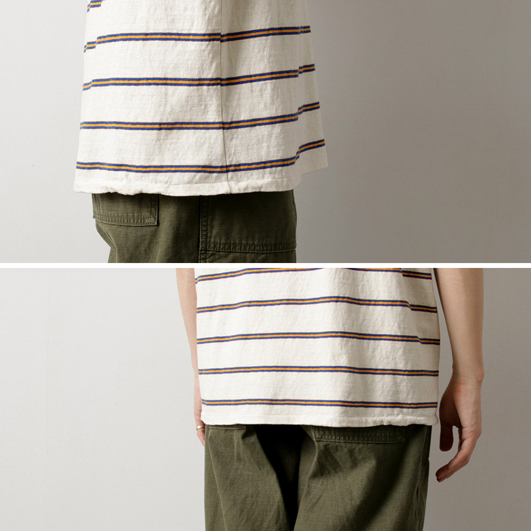 ILL ONE EIGHTY / Retro Striped T-Shirt