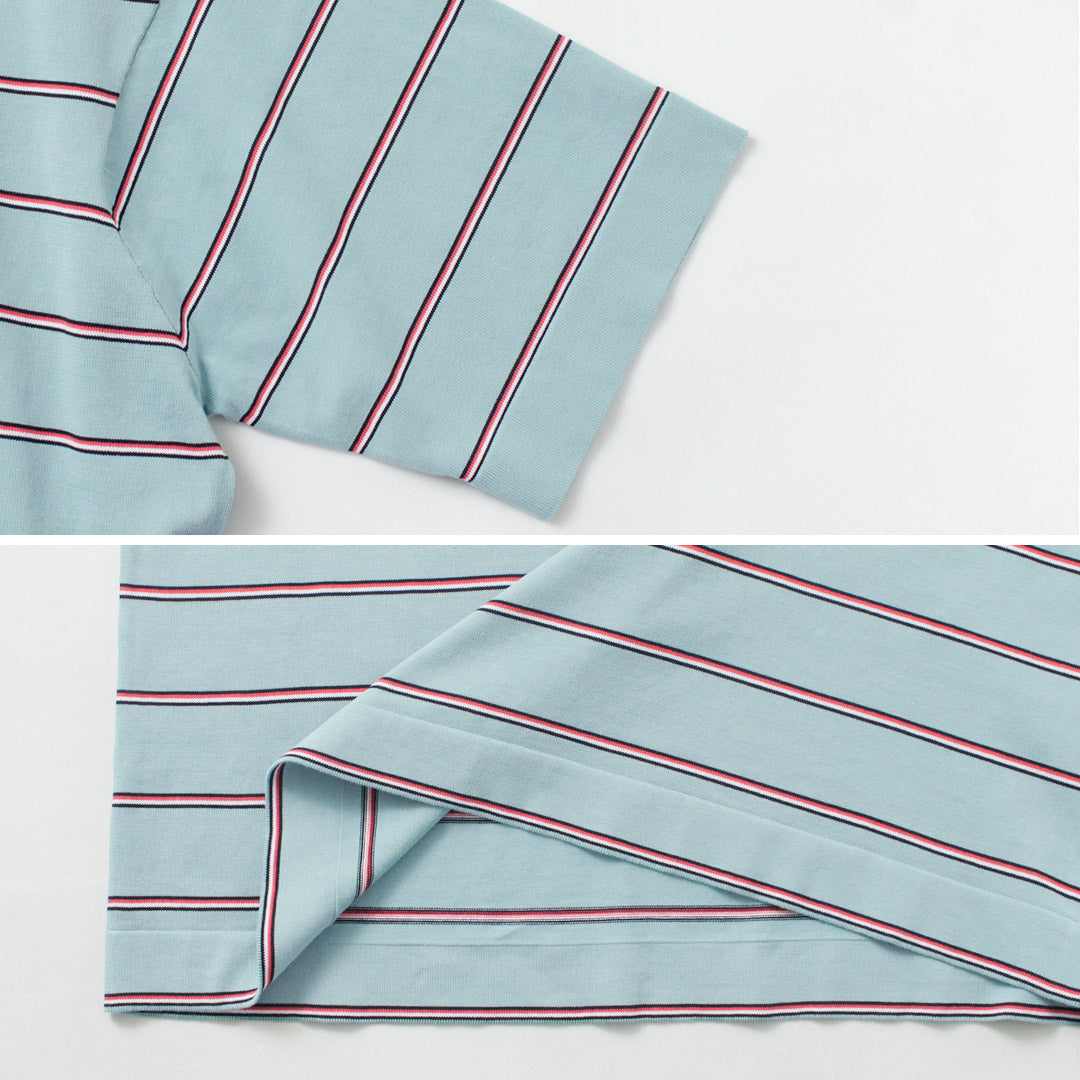 RYE TENDER / Centre Tee Stripe T-Shirt