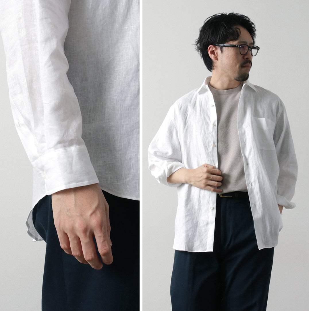 D.C.WHITE / Newport Linen Shirt