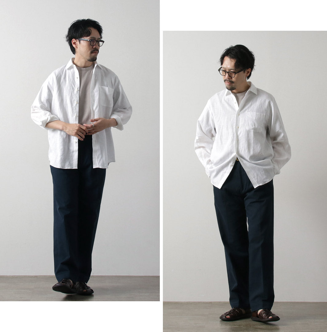 D.C.WHITE / Newport Linen Shirt