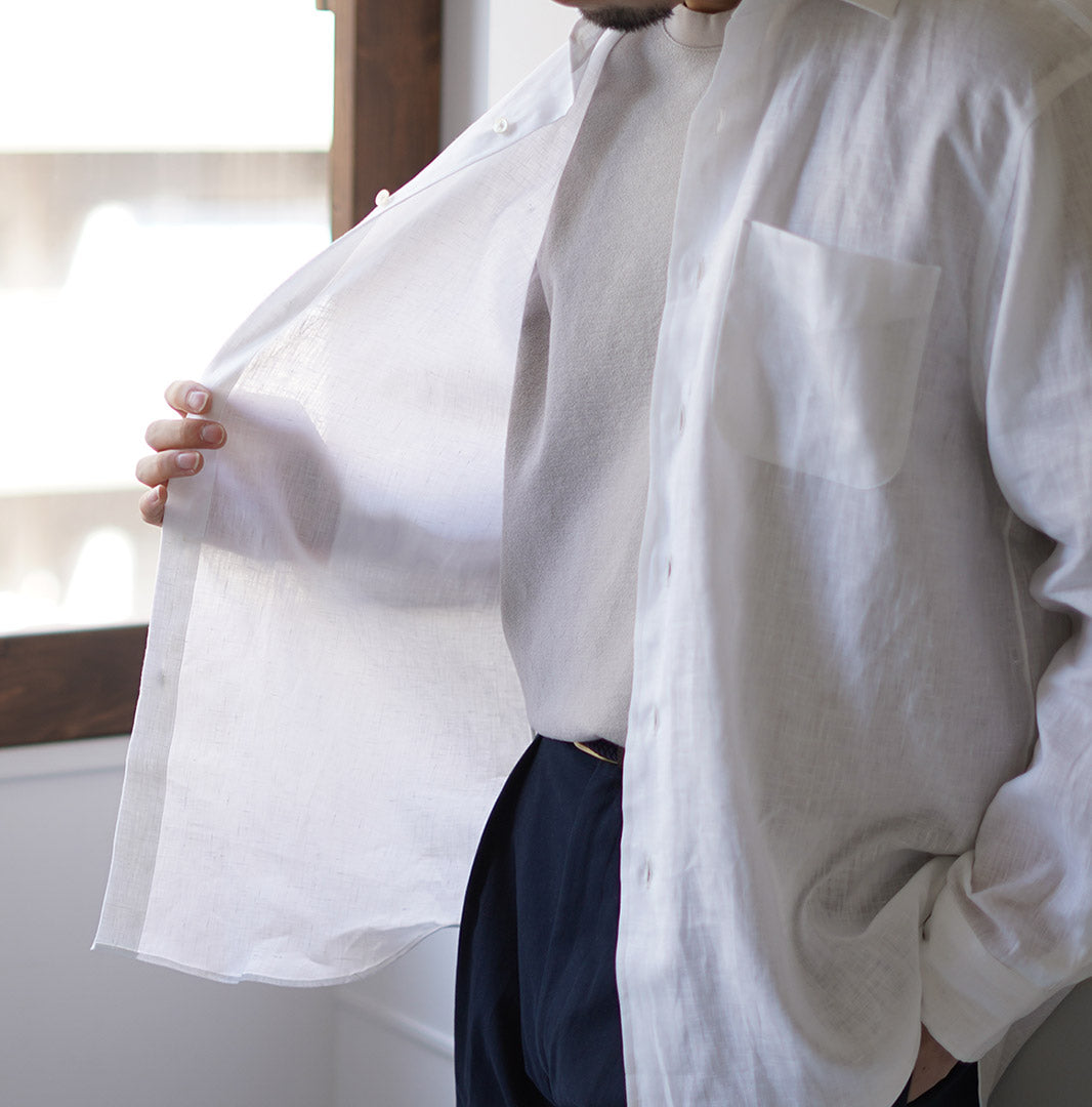 D.C.WHITE / Newport Linen Shirt