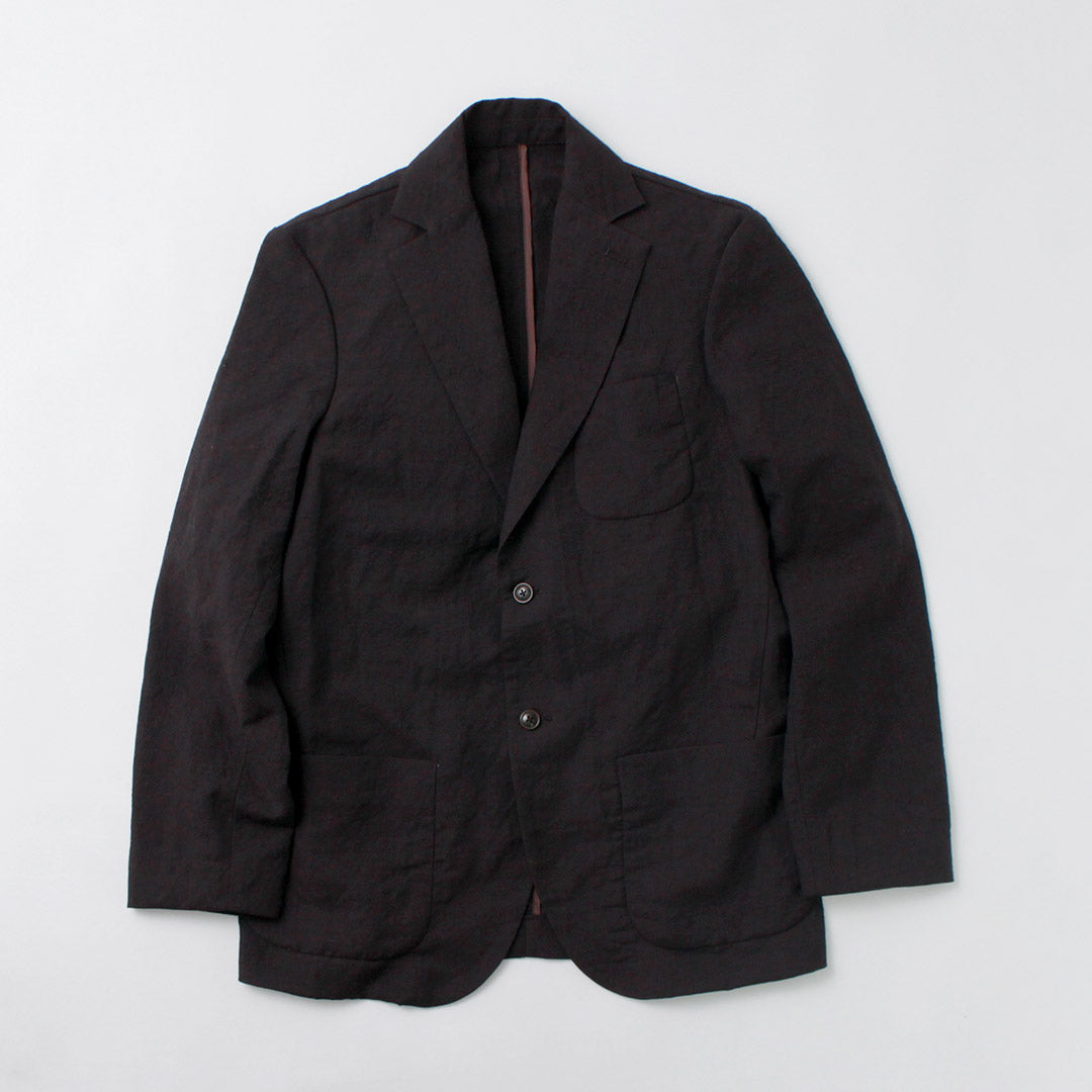 FUJITO / Linen Wool Tropical N.O.UN 2B Jacket