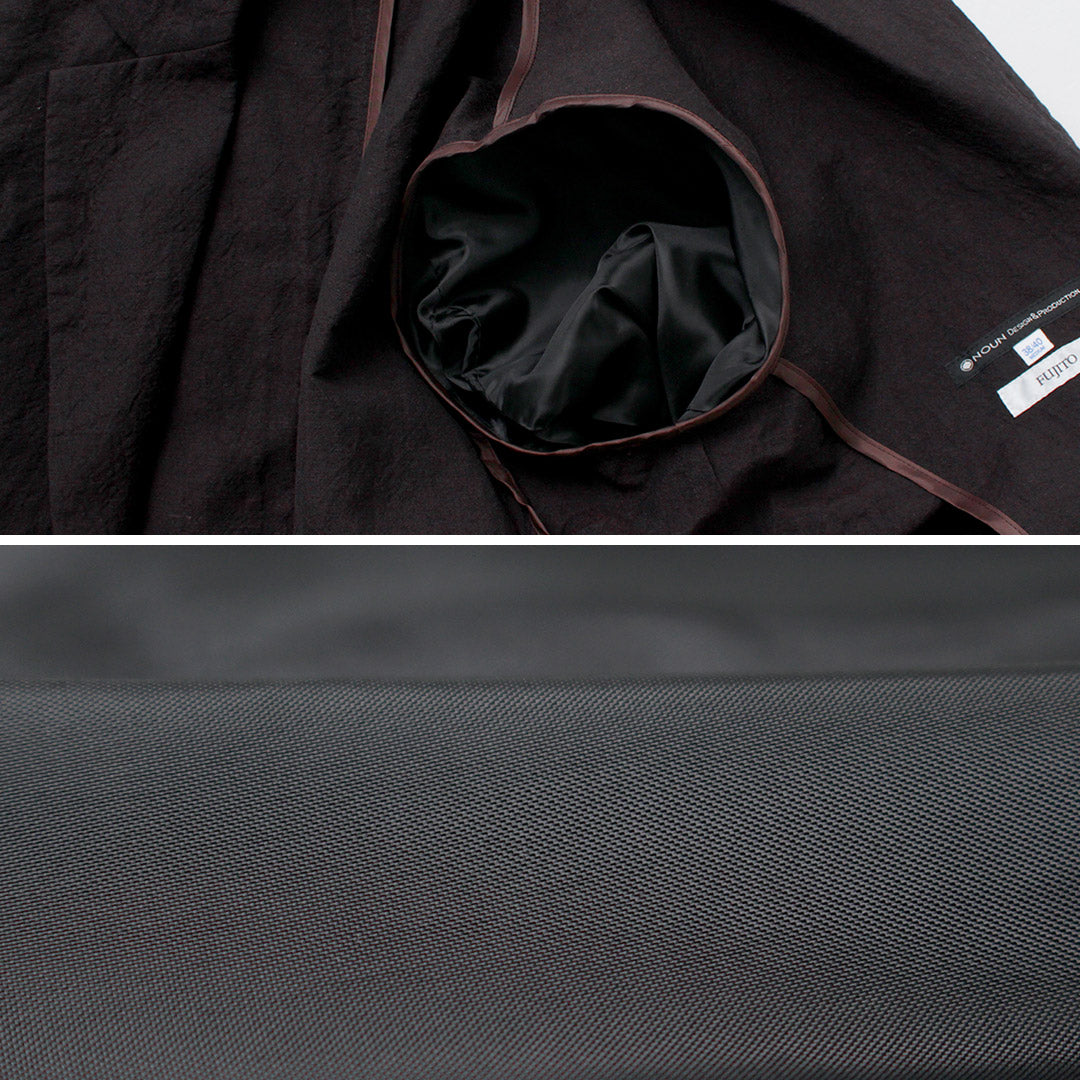 FUJITO / Linen Wool Tropical N.O.UN 2B Jacket