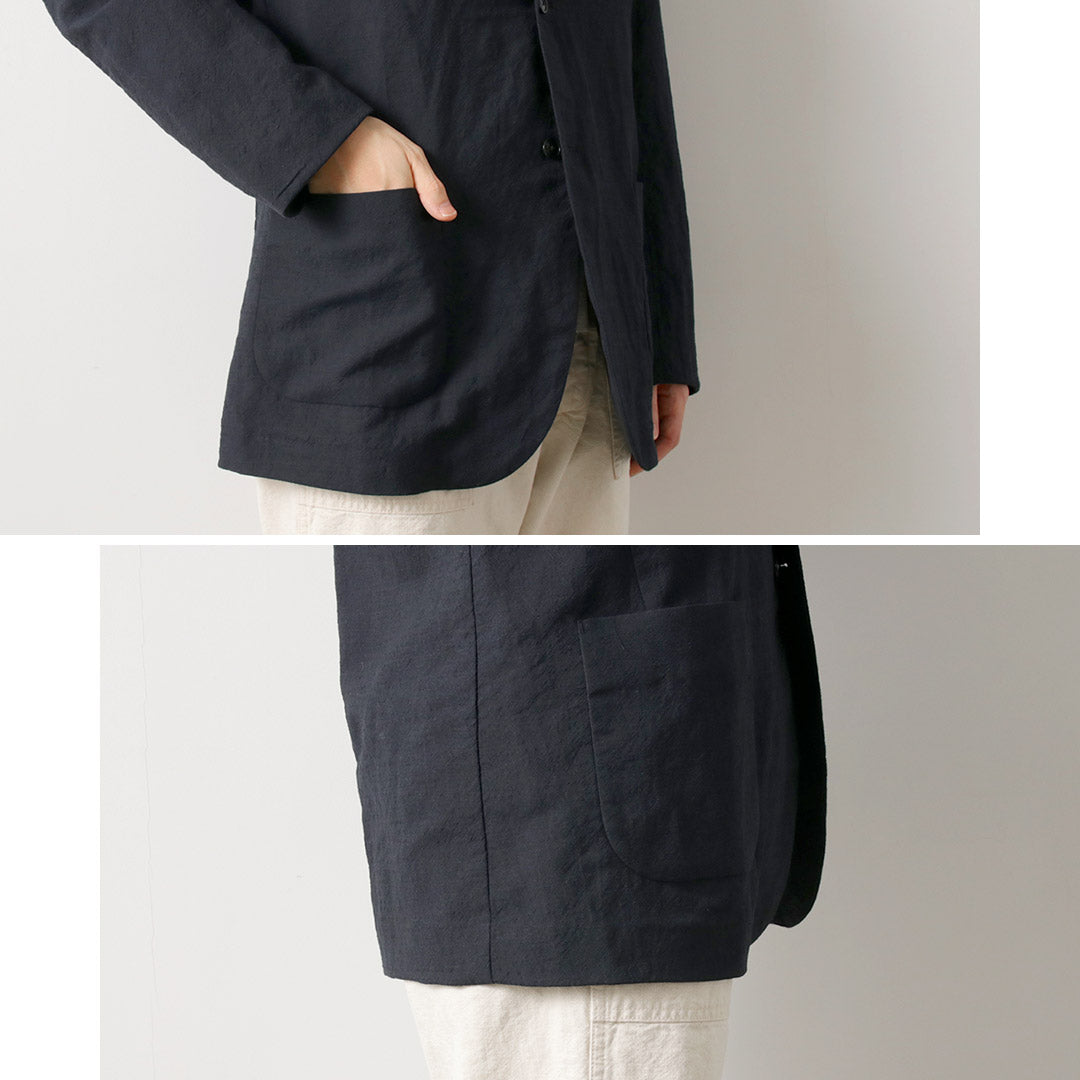 FUJITO / Linen Wool Tropical N.O.UN 2B Jacket