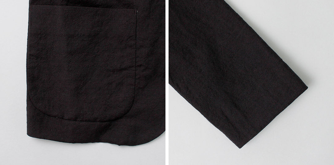 FUJITO / Linen Wool Tropical N.O.UN 2B Jacket