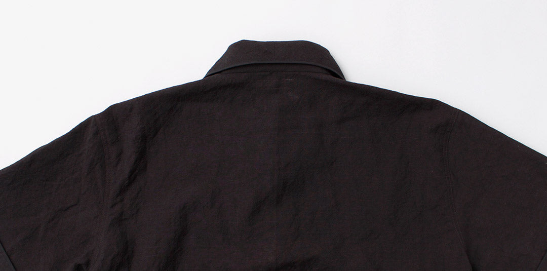 FUJITO / Linen Wool Tropical Pajama Shirt