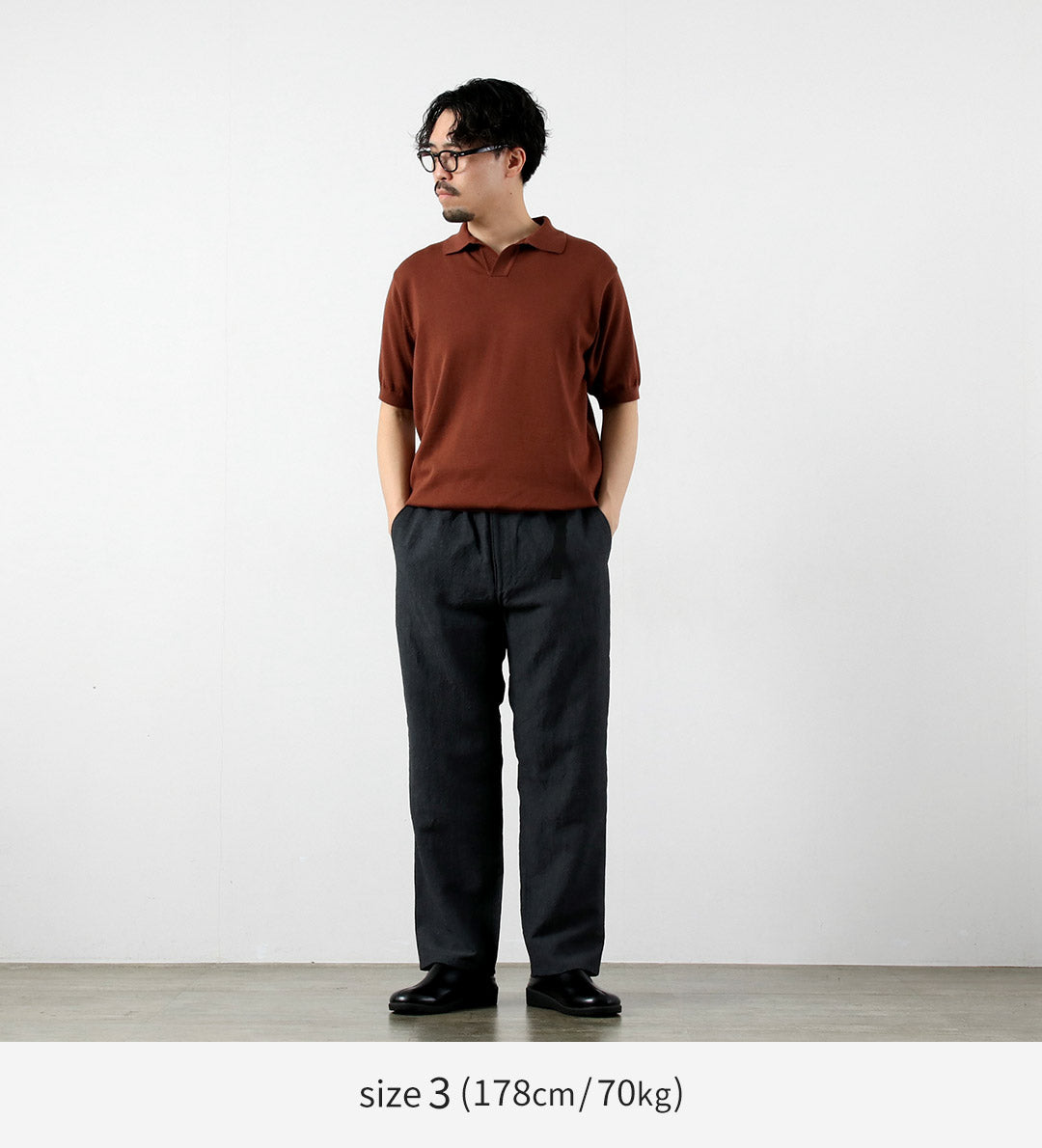 FUJITO / Polo Skipper de seda y algodón