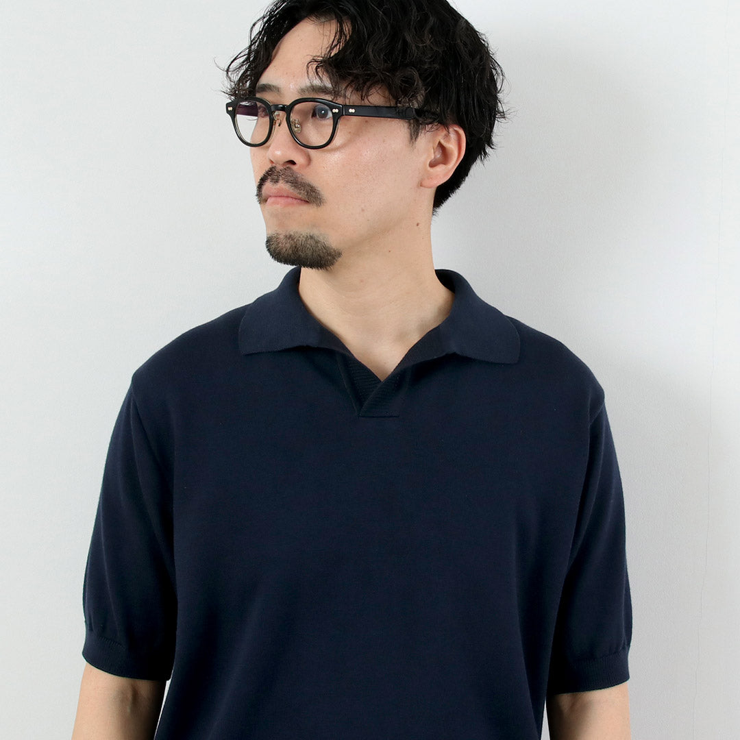 FUJITO / Polo Skipper de seda y algodón