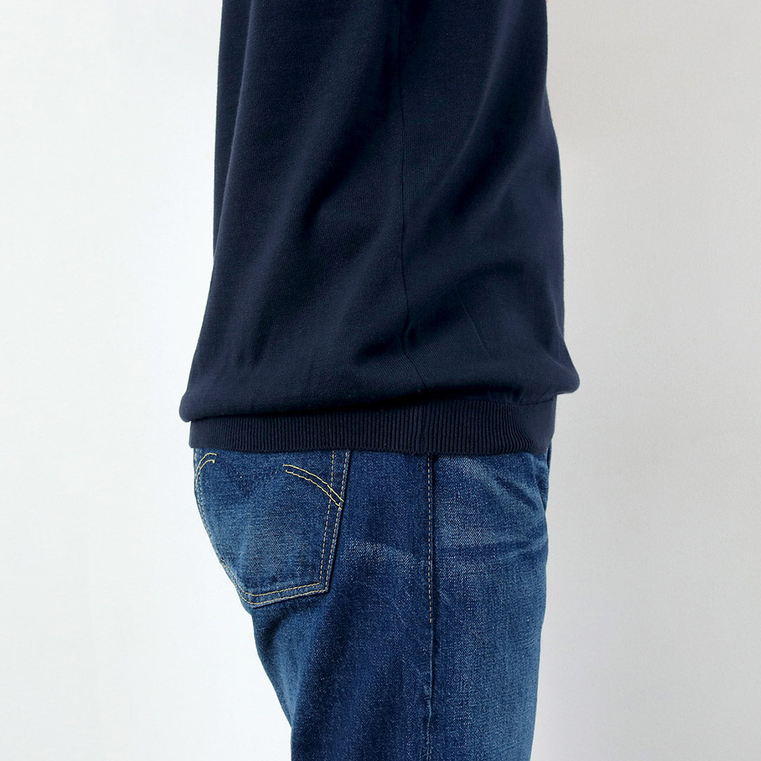 FUJITO / Polo Skipper de seda y algodón