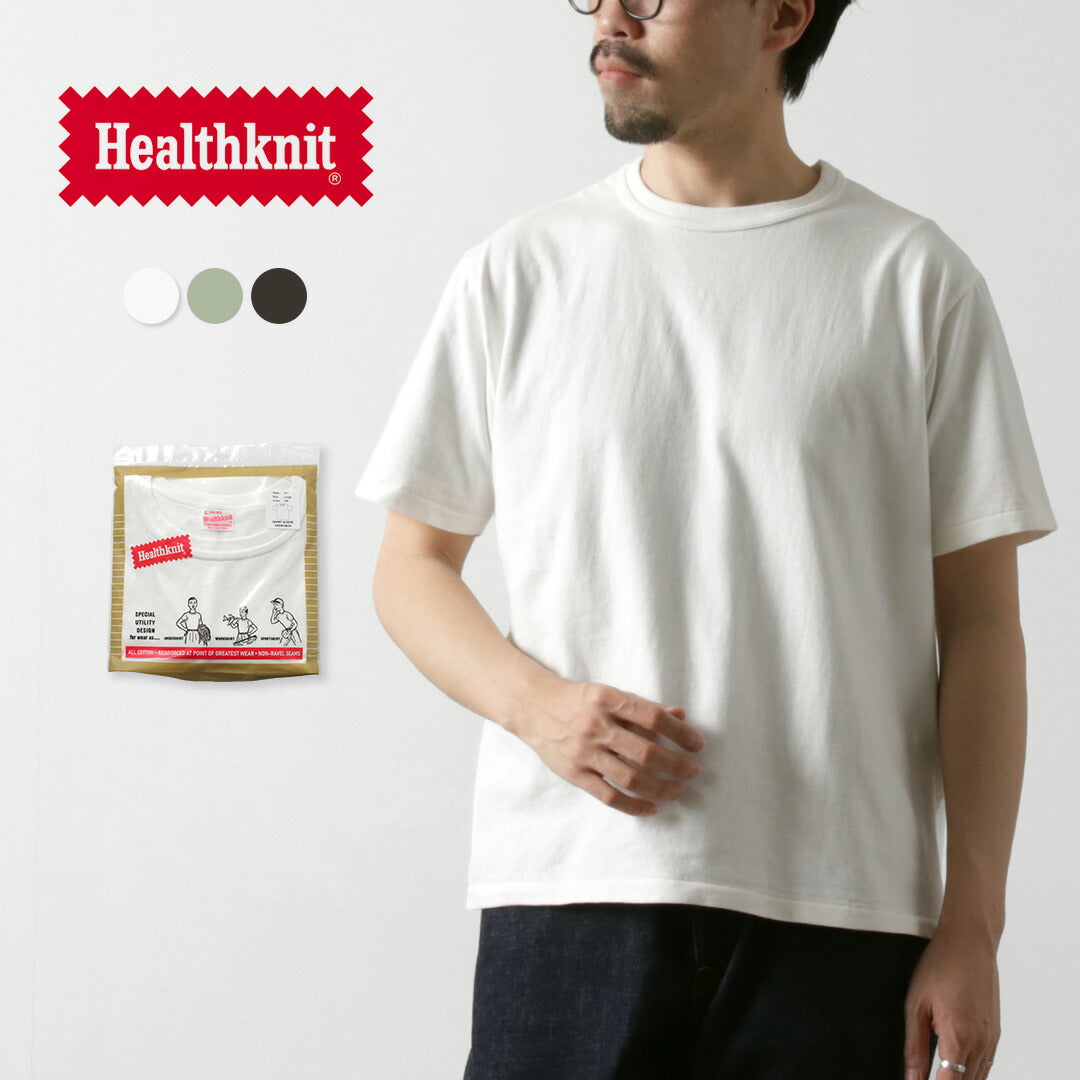 HEALTHKNIT / Tompkins Crew Neck Short Sleeve T-Shirt