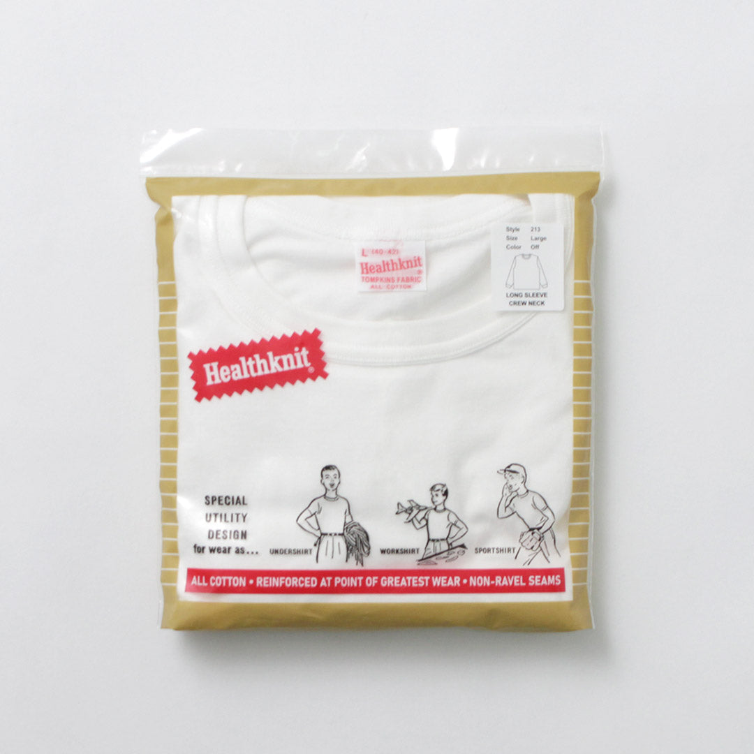 HEALTHKNIT / Tompkins Crew Neck Long Sleeve T-Shirt