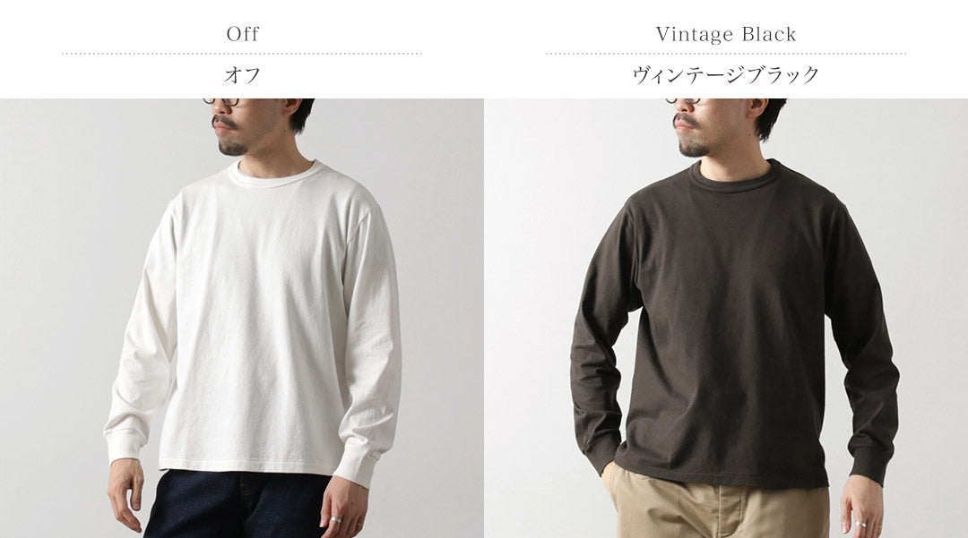 HEALTHKNIT / Tompkins Crew Neck Long Sleeve T-Shirt