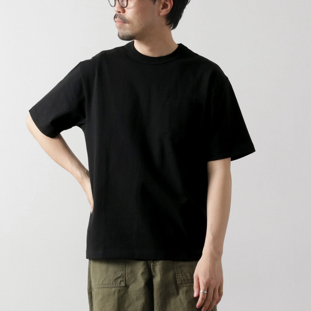HEALTHKNIT / 最大重量 9 盎司圆领短袖口袋 T 恤
