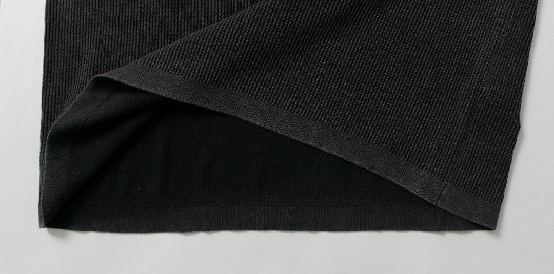 HEALTHKNIT / Henley Neck Short Sleeve Knit T-Shirt 2026 Model