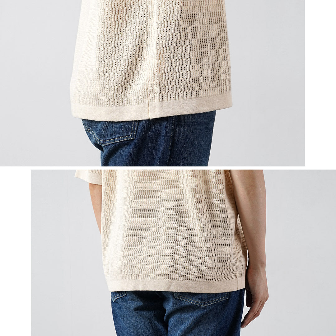 HEALTHKNIT / Short Sleeve Knit Polo Shirt 2026 Model