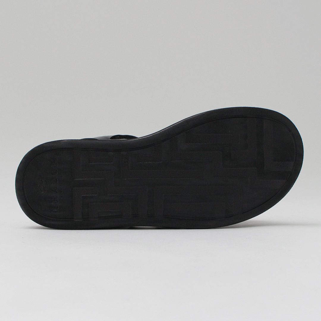 BRADOR / Men's Cross Strap Leather Sandals