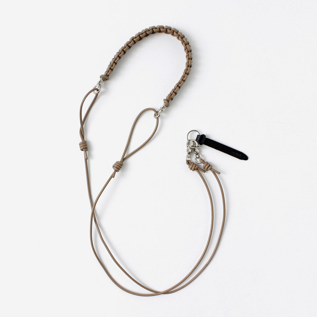 SENTI / Leather Braid Multi-Strap