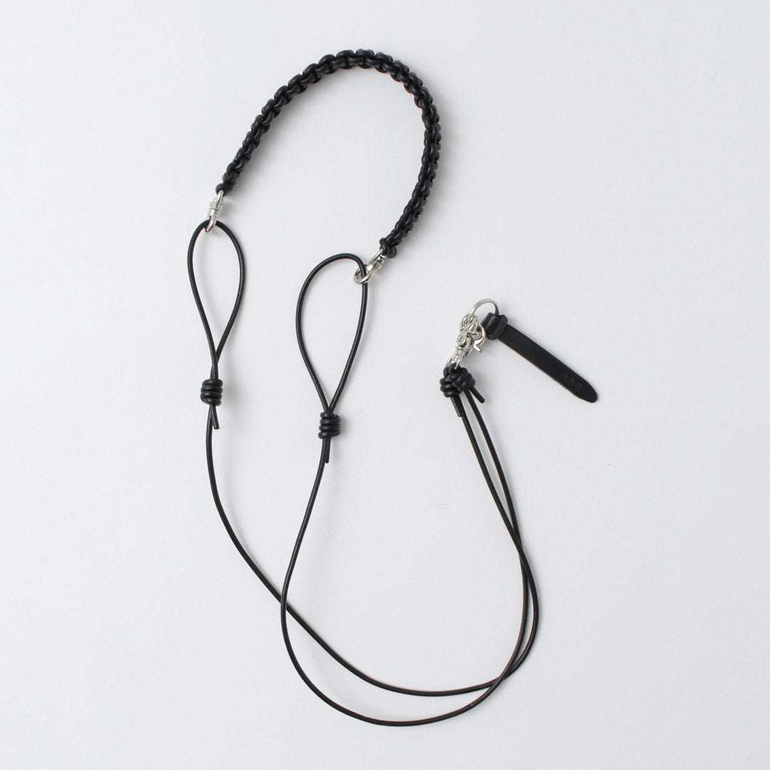 SENTI / Leather Braid Multi-Strap