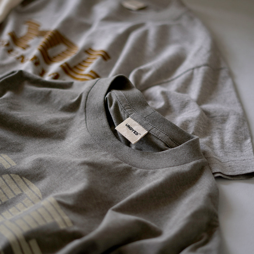 UNDYED / YOL Undyed Organic Cotton Print T-Shirt