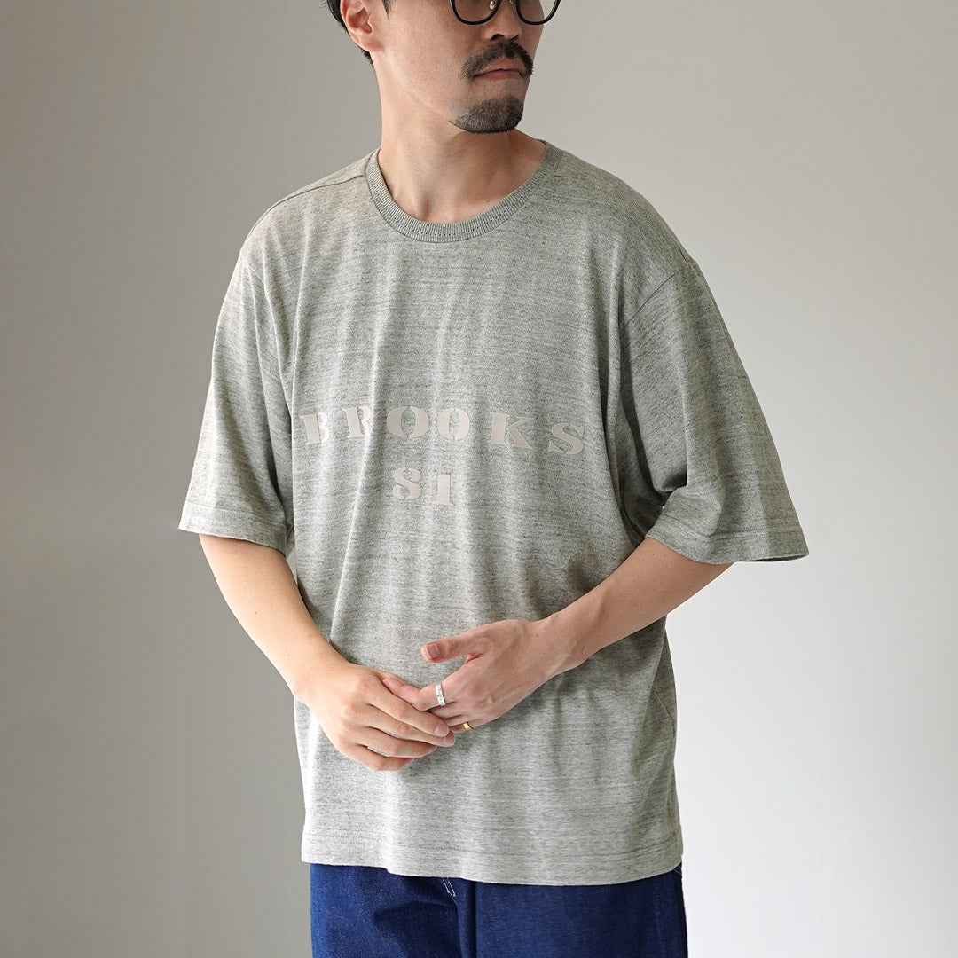 UNDYED / Undyed Organic Cotton 18GG Knit Sew BROOKS81