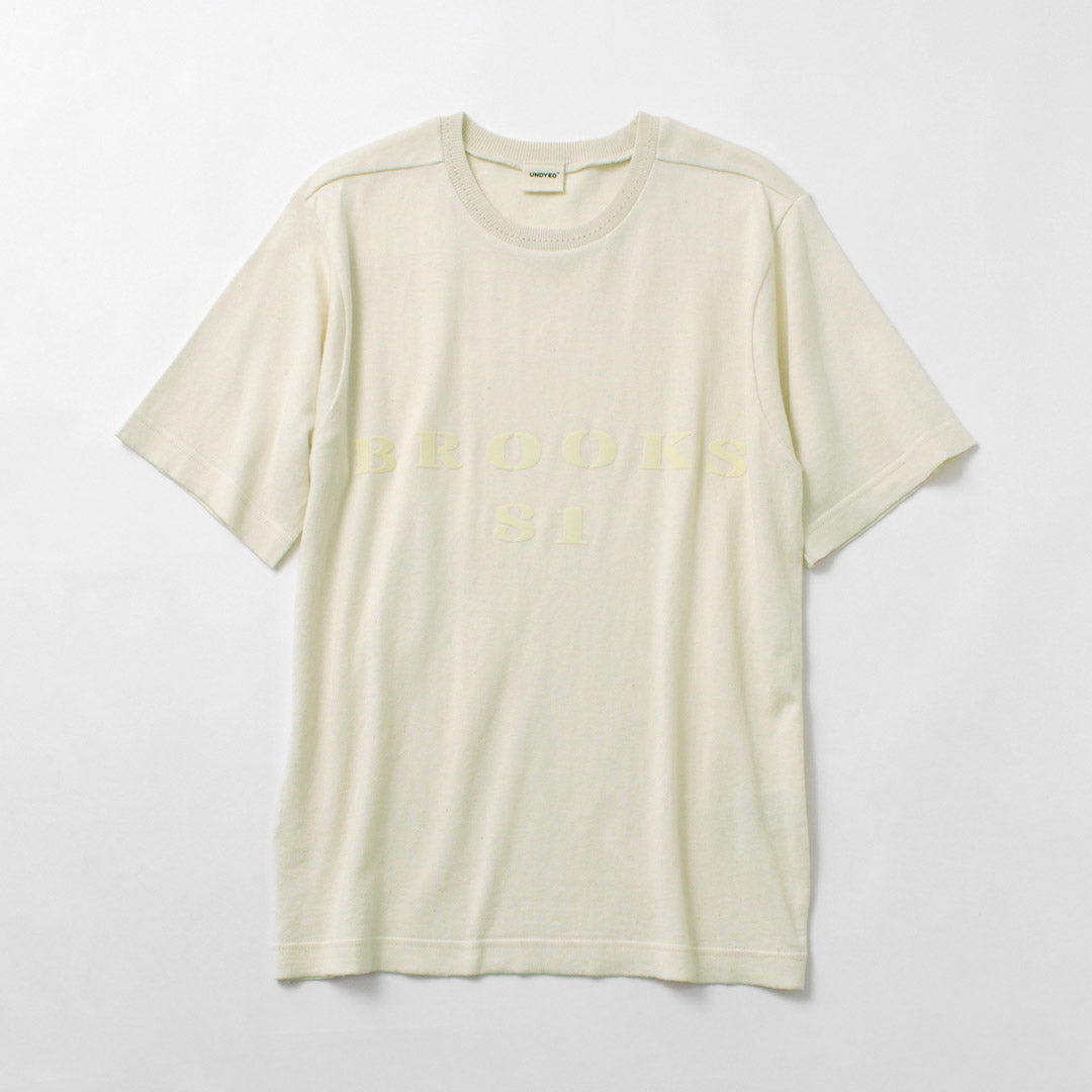 UNDYED / Undyed Organic Cotton 18GG Knit Sew BROOKS81