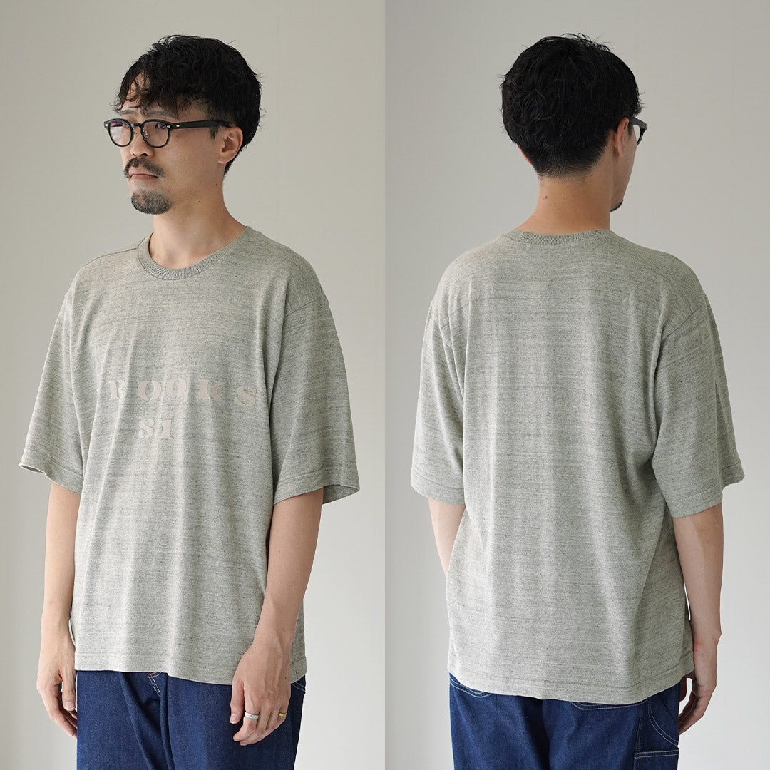 UNDYED / Undyed Organic Cotton 18GG Knit Sew BROOKS81