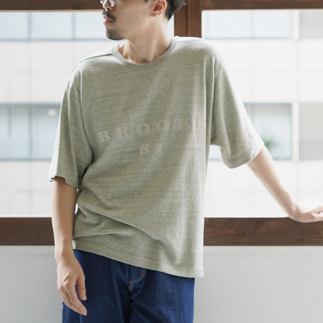 UNDYED / Undyed Organic Cotton 18GG Knit Sew BROOKS81