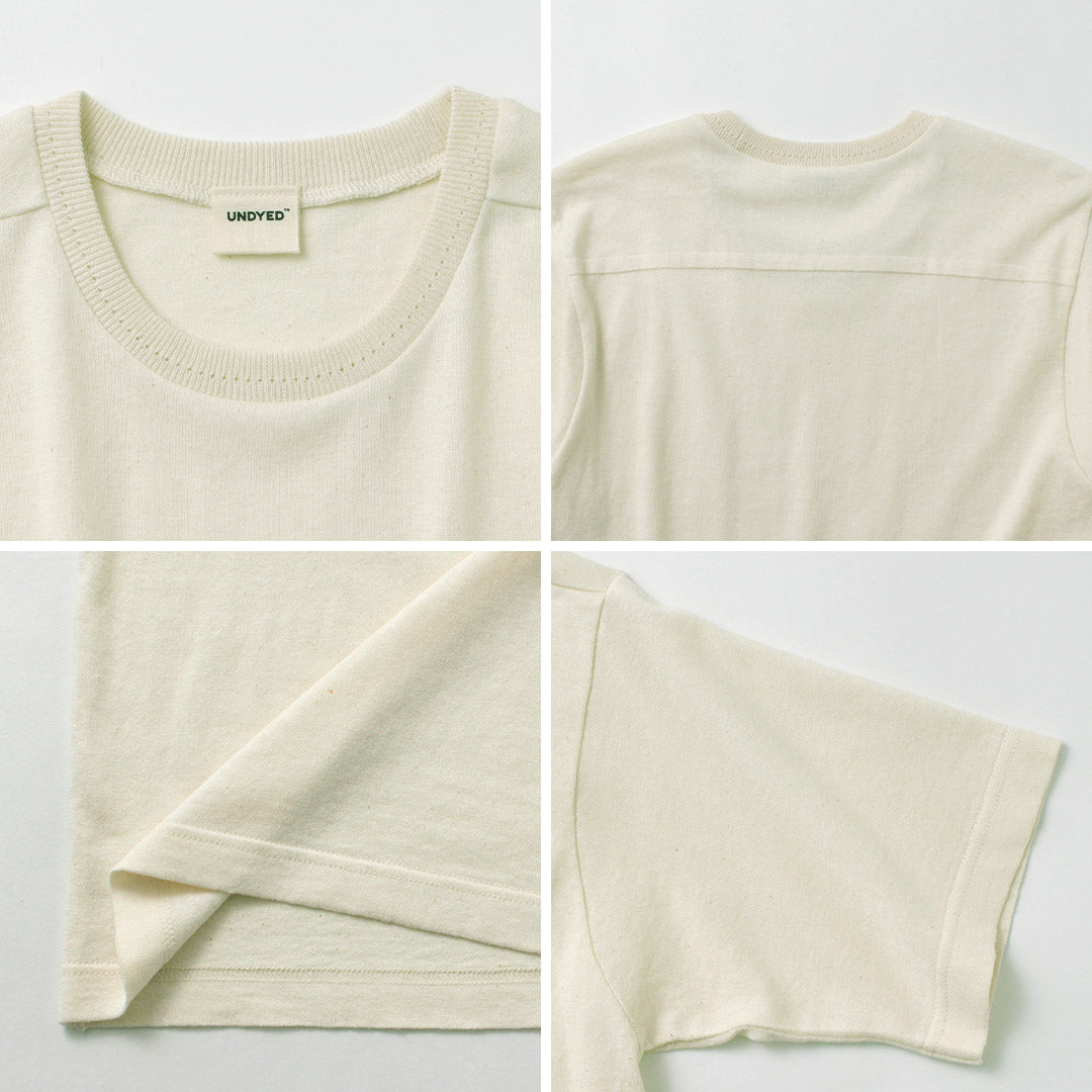 UNDYED / Undyed Organic Cotton 18GG Knit Sew BROOKS81