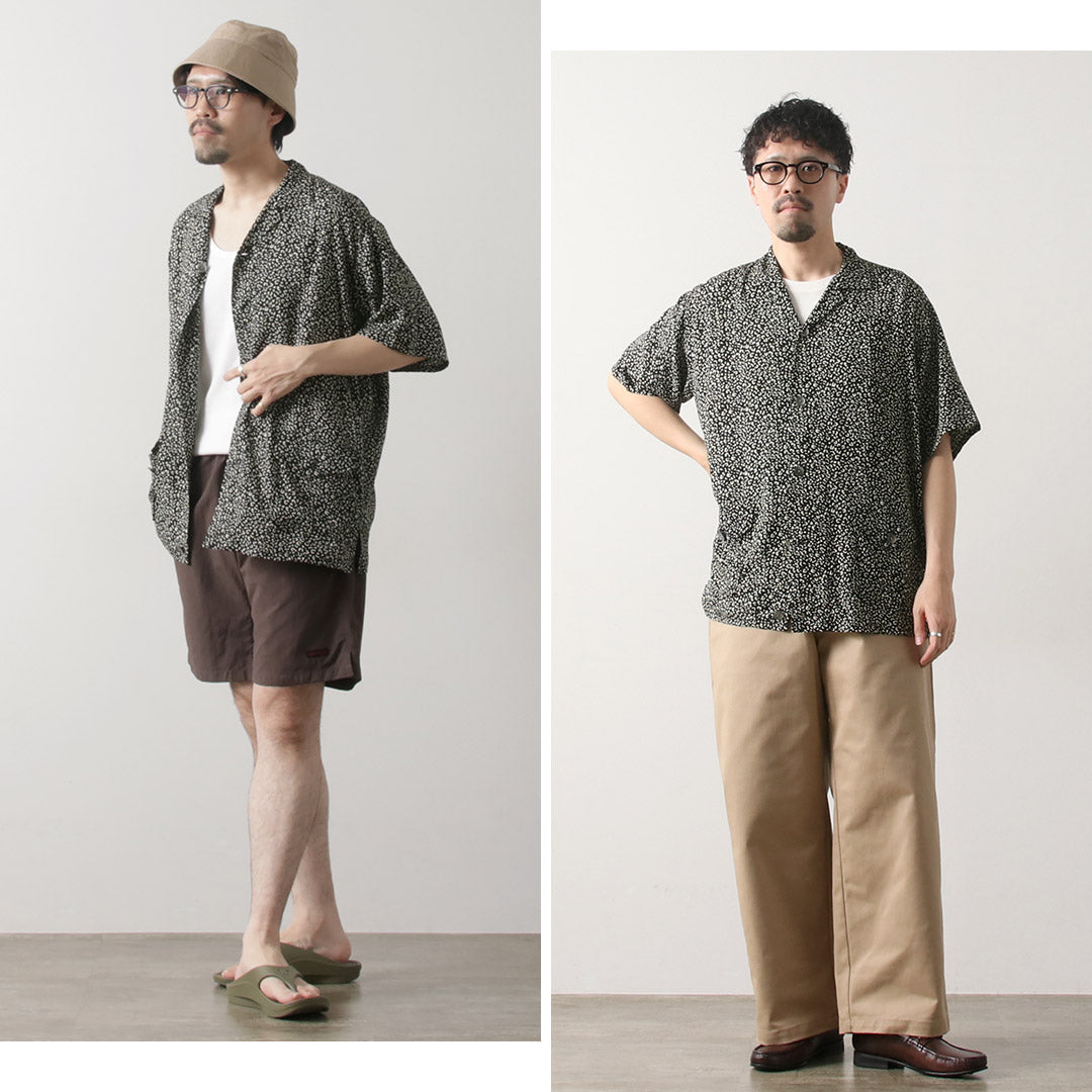 TOWNCRAFT / Rayon Beach Shirt