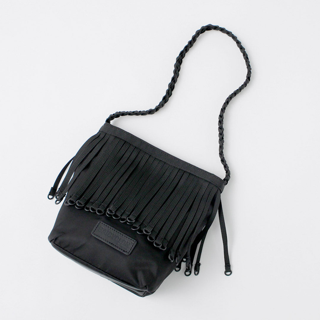 BAICYCLON by bagjack / BCL-83 Tape Fringe Shoulder Bag (Small)