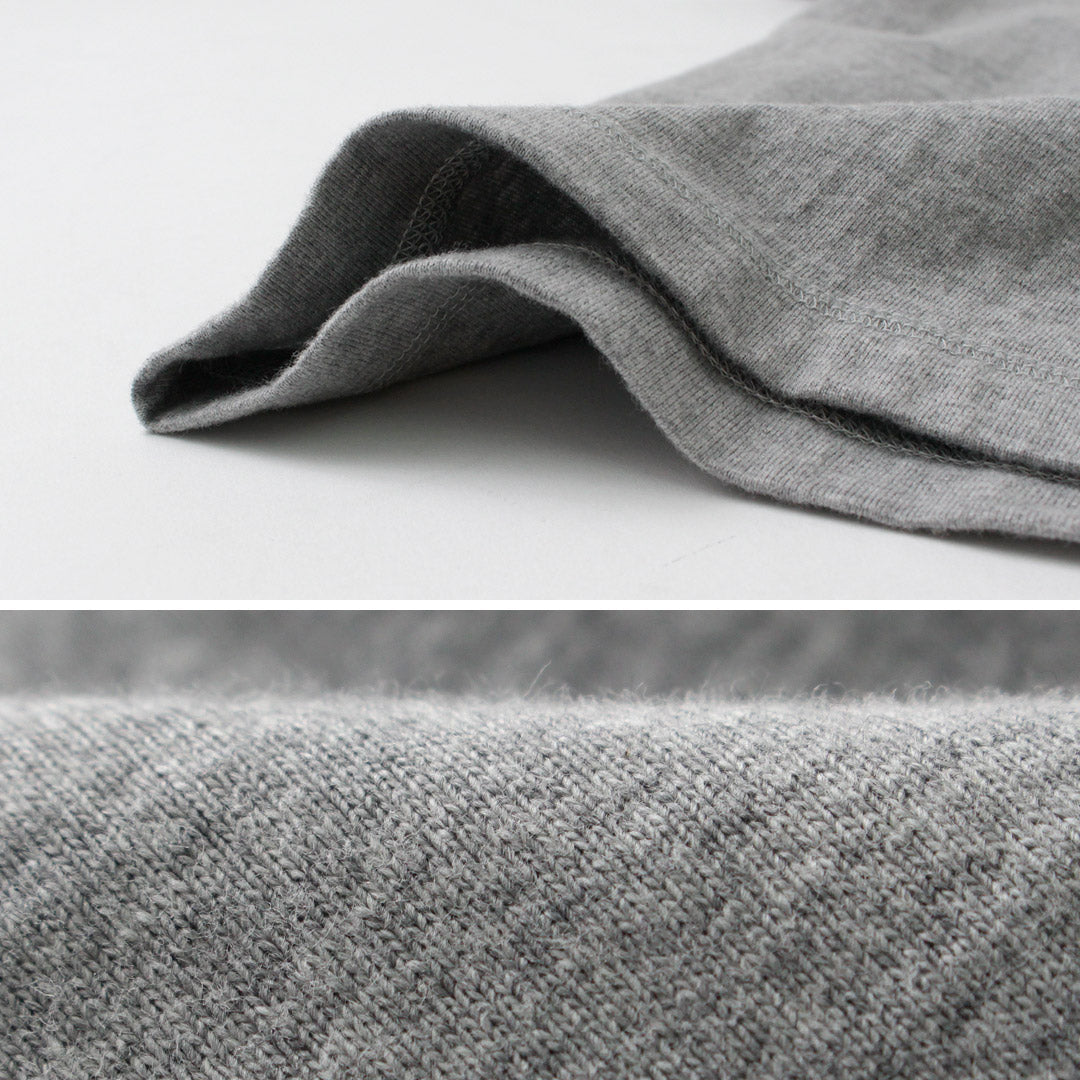 BARNS / Cozun Knitting Henry Neck Short Sleeve T-shirt SP Buttonworks