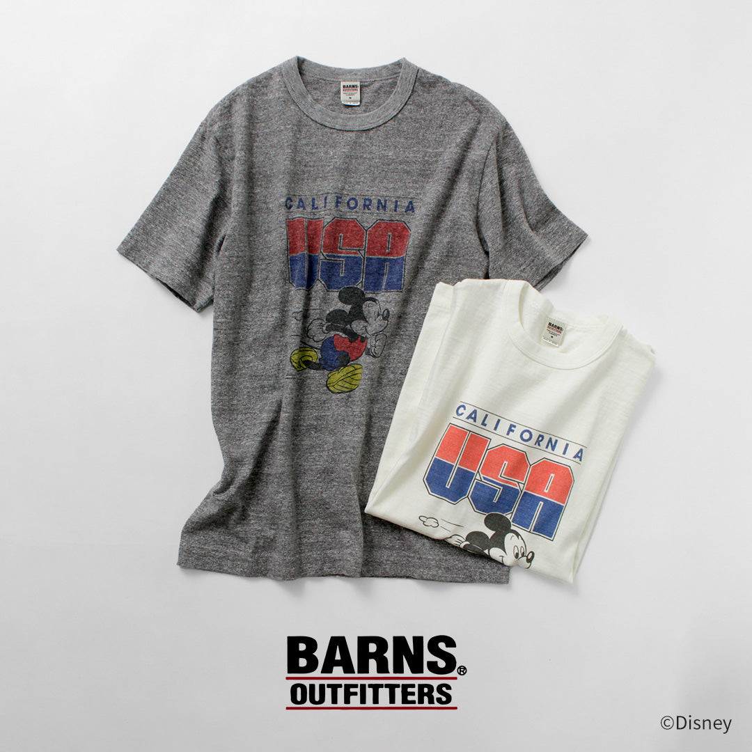BARNS / Loopwheel Mickey Camiseta EE. UU. CALIFORNIA
