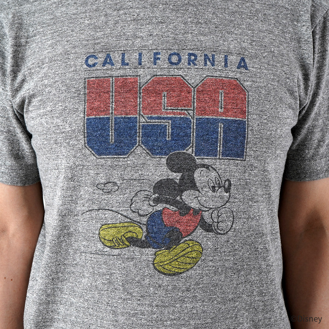 BARNS / Loopwheel Mickey Camiseta EE. UU. CALIFORNIA